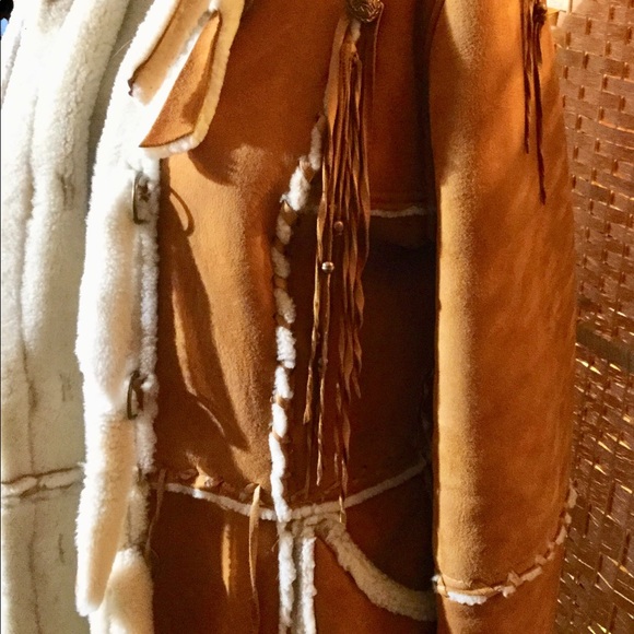Shearling Lambskin Handmade Jacket - Picture 3 of 8